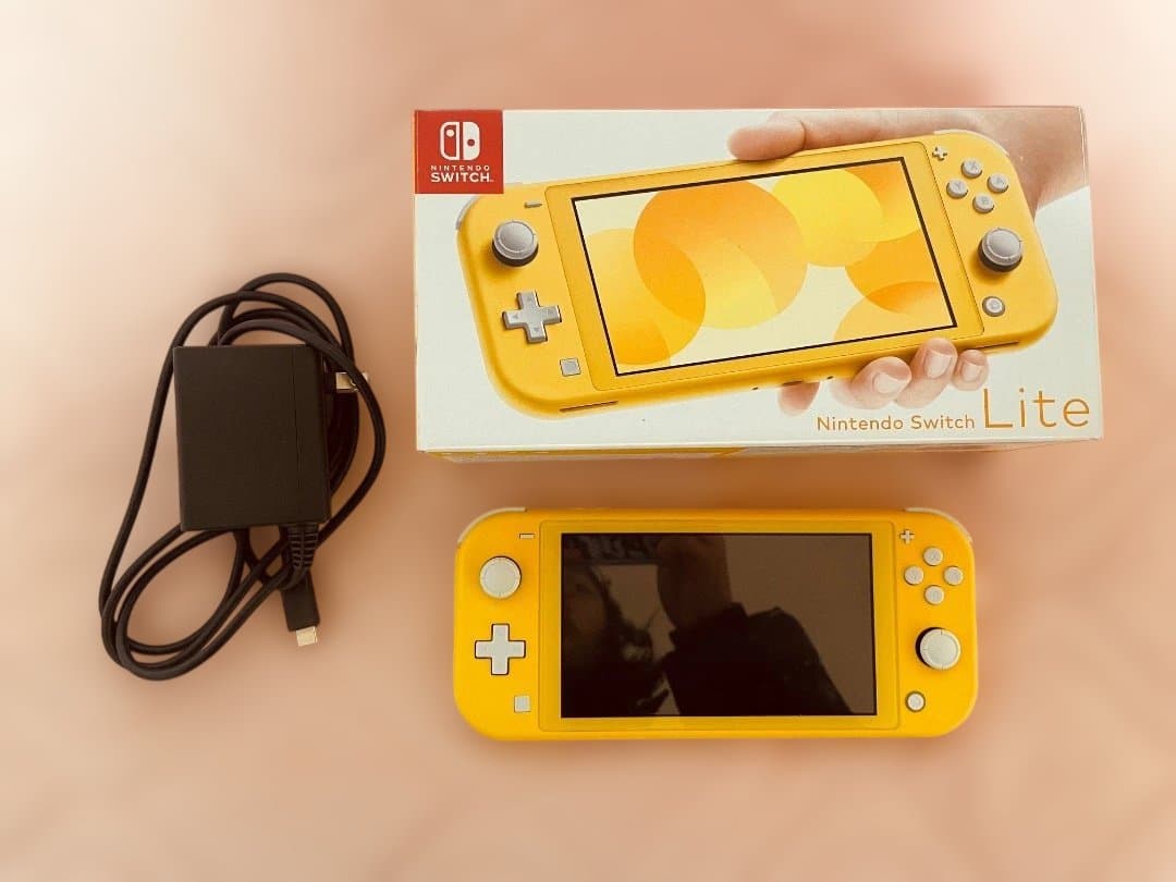 【箱&アダプタ付き】NintendoSwitch Lite