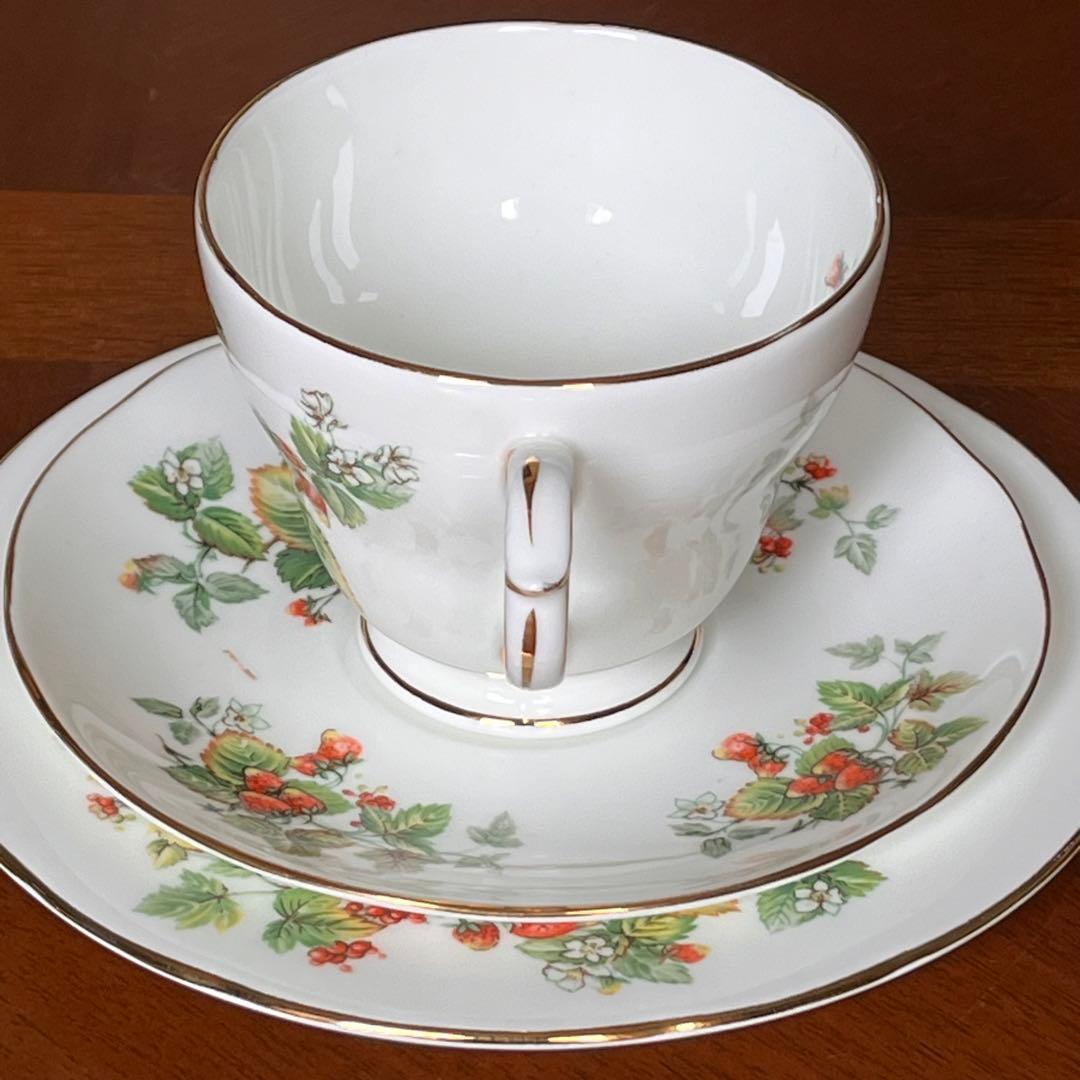 【英国ビンテージ】ダッチェス★ワイルドベリー★トリオ