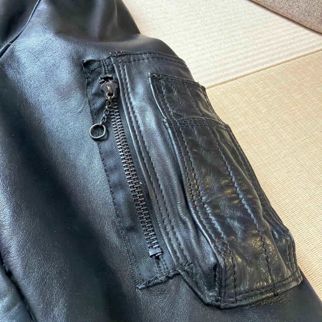 ゴールデンベア　革ジャン　70年代〜80年代