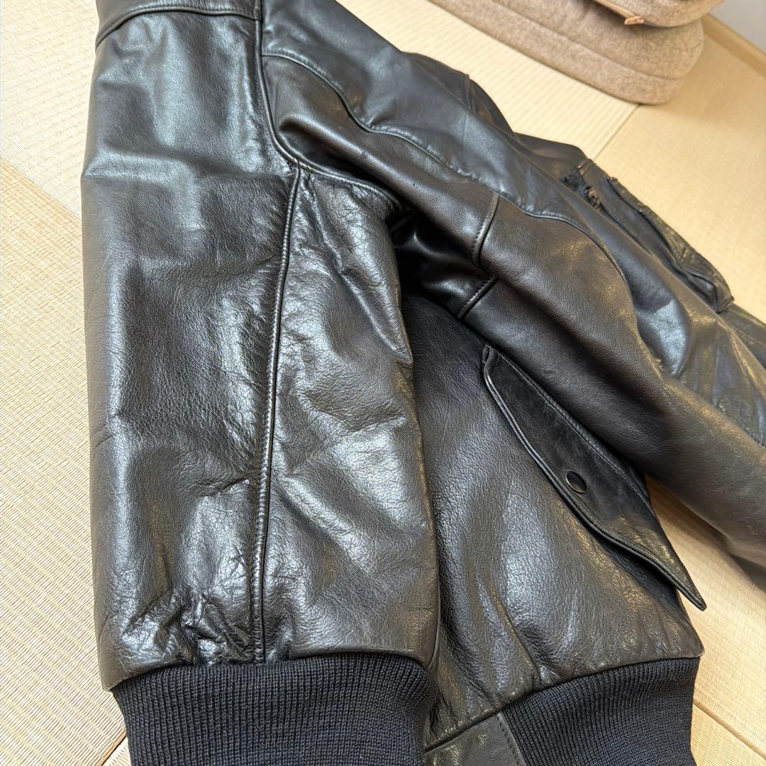 ゴールデンベア　革ジャン　70年代〜80年代