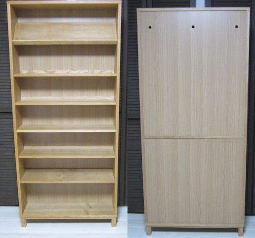 MUJI /無印良品　オーク材薄型ラック　奥行21ｃｍ　廃盤商品