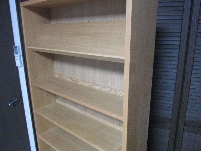 MUJI /無印良品　オーク材薄型ラック　奥行21ｃｍ　廃盤商品