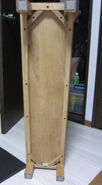 MUJI /無印良品　オーク材薄型ラック　奥行21ｃｍ　廃盤商品