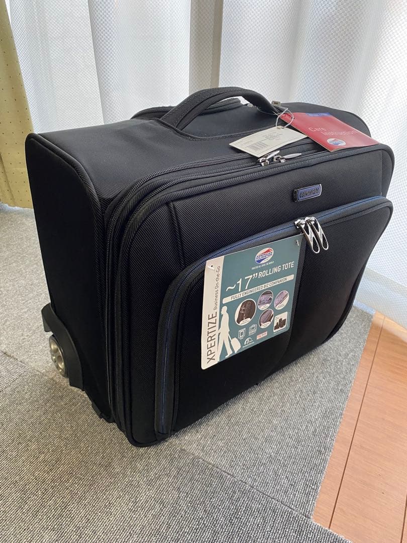 AMERICAN TOURISTER ROLLING TOTEⅡ BLACK