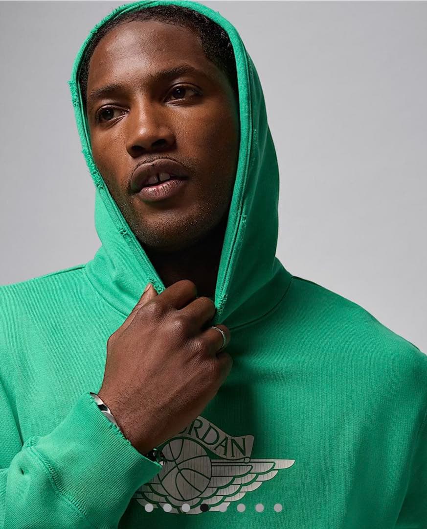 【新品未使用】JORDAN レア エア フリース プルオーバー フーディー