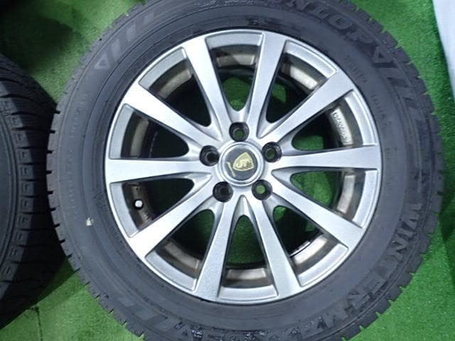 B1037【送料無料】スタッドレスホイール 185/65R15 4本セット