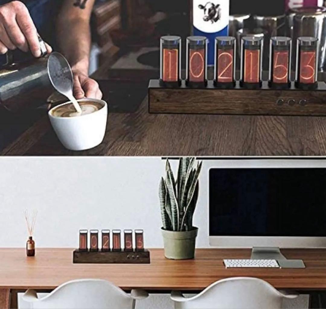 【限定品】Gixie Clock ニキシー管LED時計