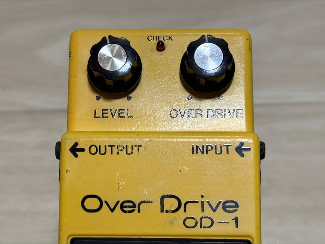 BOSS Over Drive OD-1 動作確認済み
