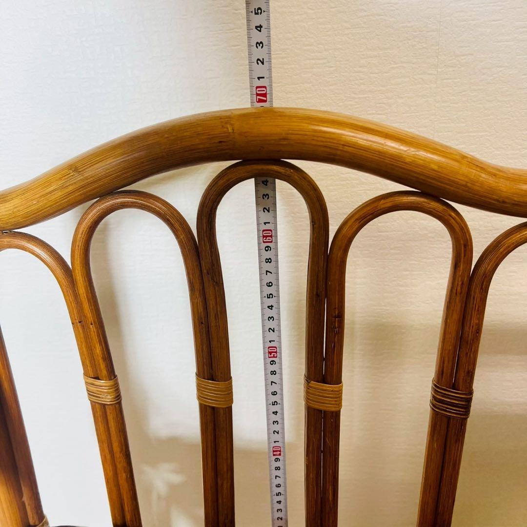 ラタン 籐家具 テレフォンチェア チェスト付き 引き出し チェア 椅子 電話台