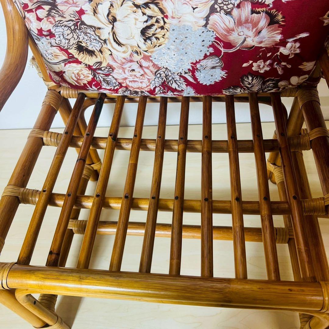 ラタン 籐家具 テレフォンチェア チェスト付き 引き出し チェア 椅子 電話台