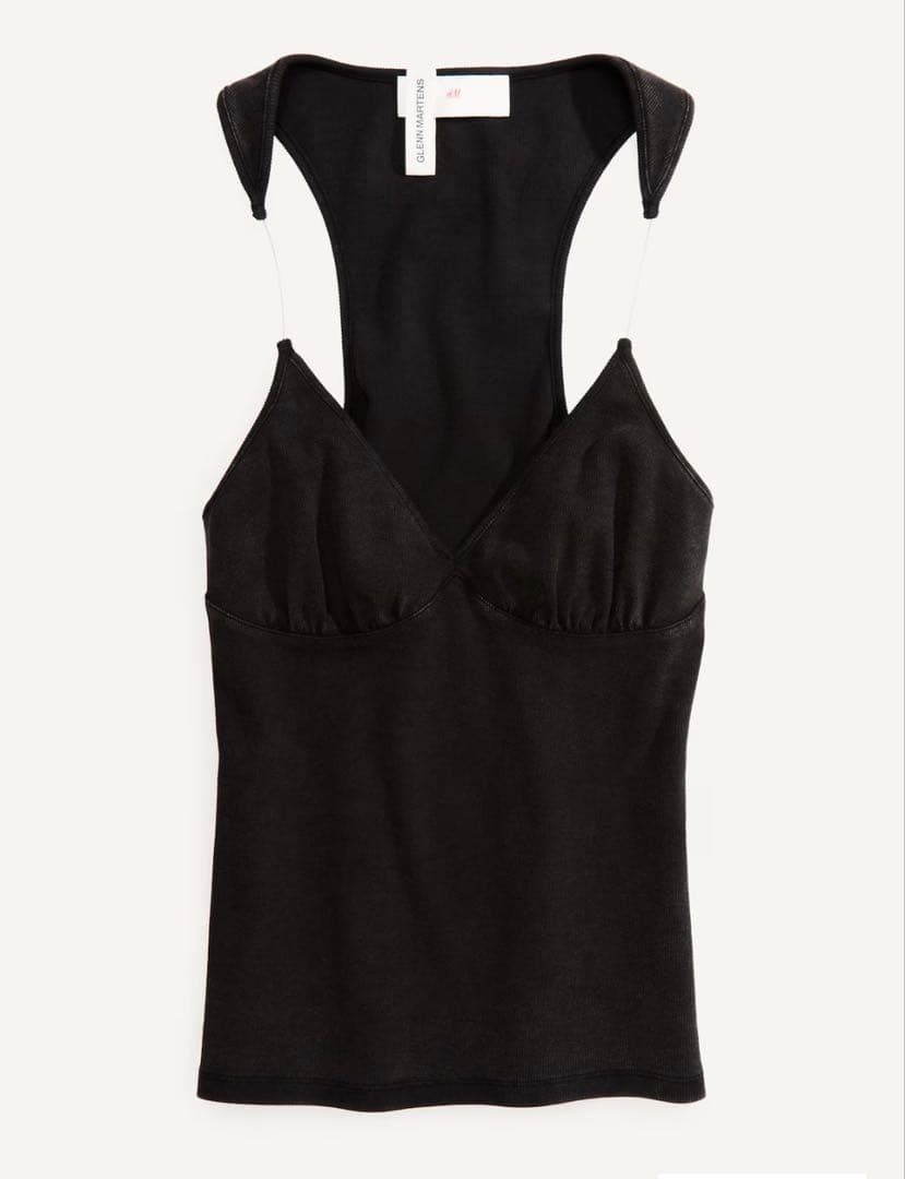 GLENN MARTINS  リブタンクトップ　Sサイズ