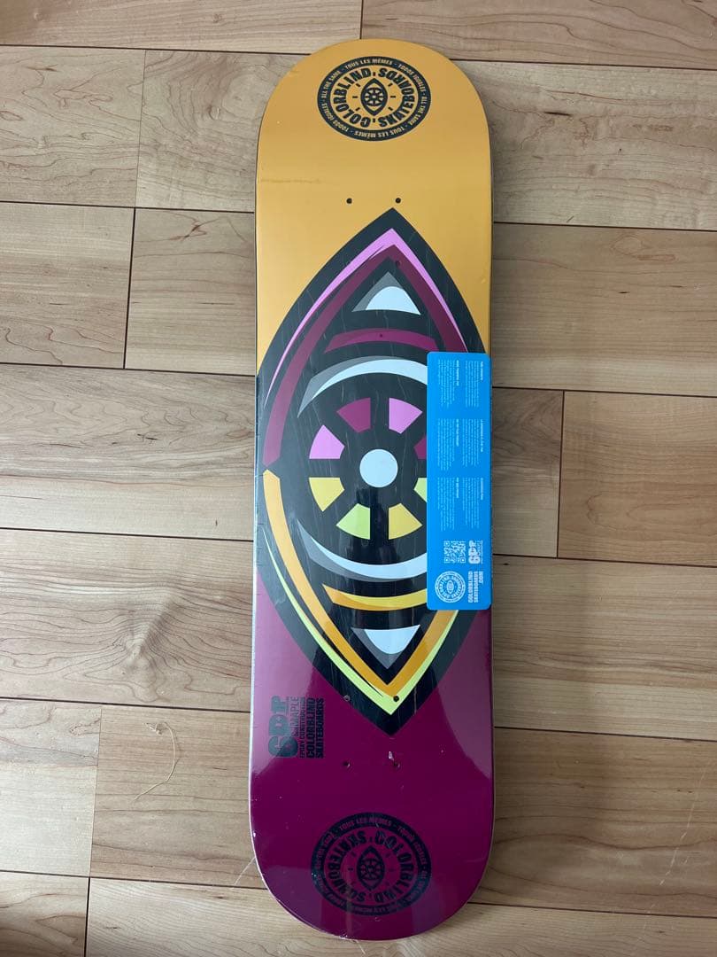 新品 8.0 Colorblind Big Eye V2 デッキ
