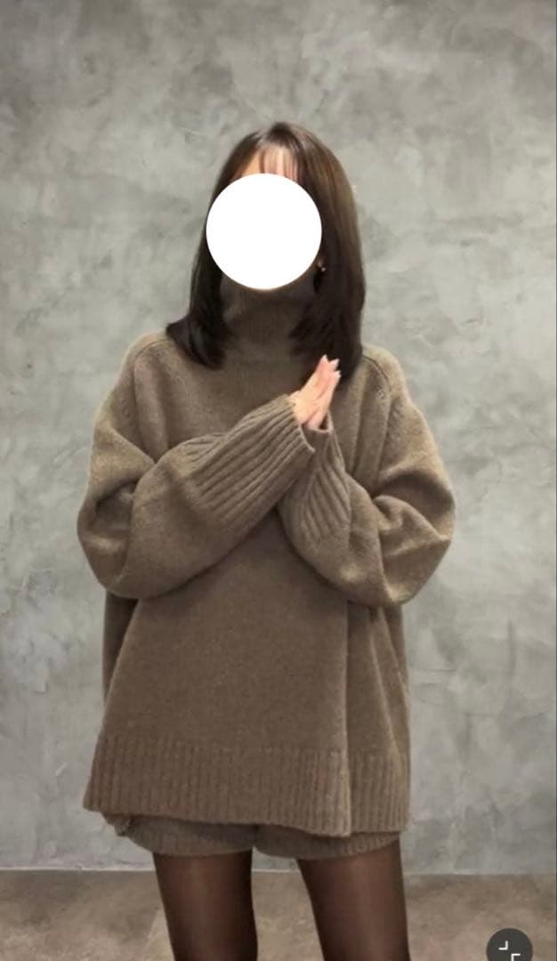 HAMILTONウールカシミヤショットパンツ