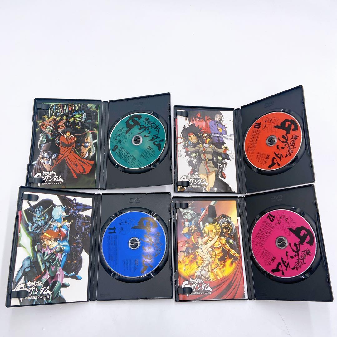 D55 機動武闘伝Gガンダム DVDセット 12枚　全巻セット
