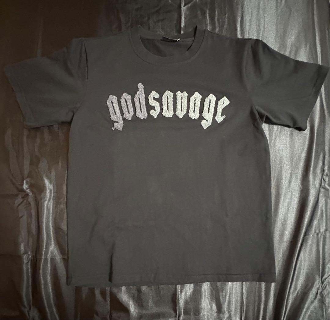 godsavage ブラック Tシャツ ショートパンツ セットアップバラ売り可能