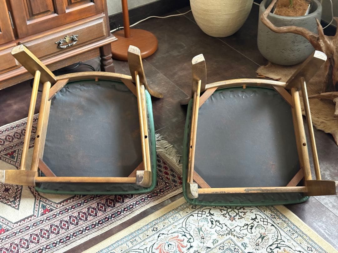 karimoku　カリモク　ダイニングチェア　レトロ　クラシック nZ