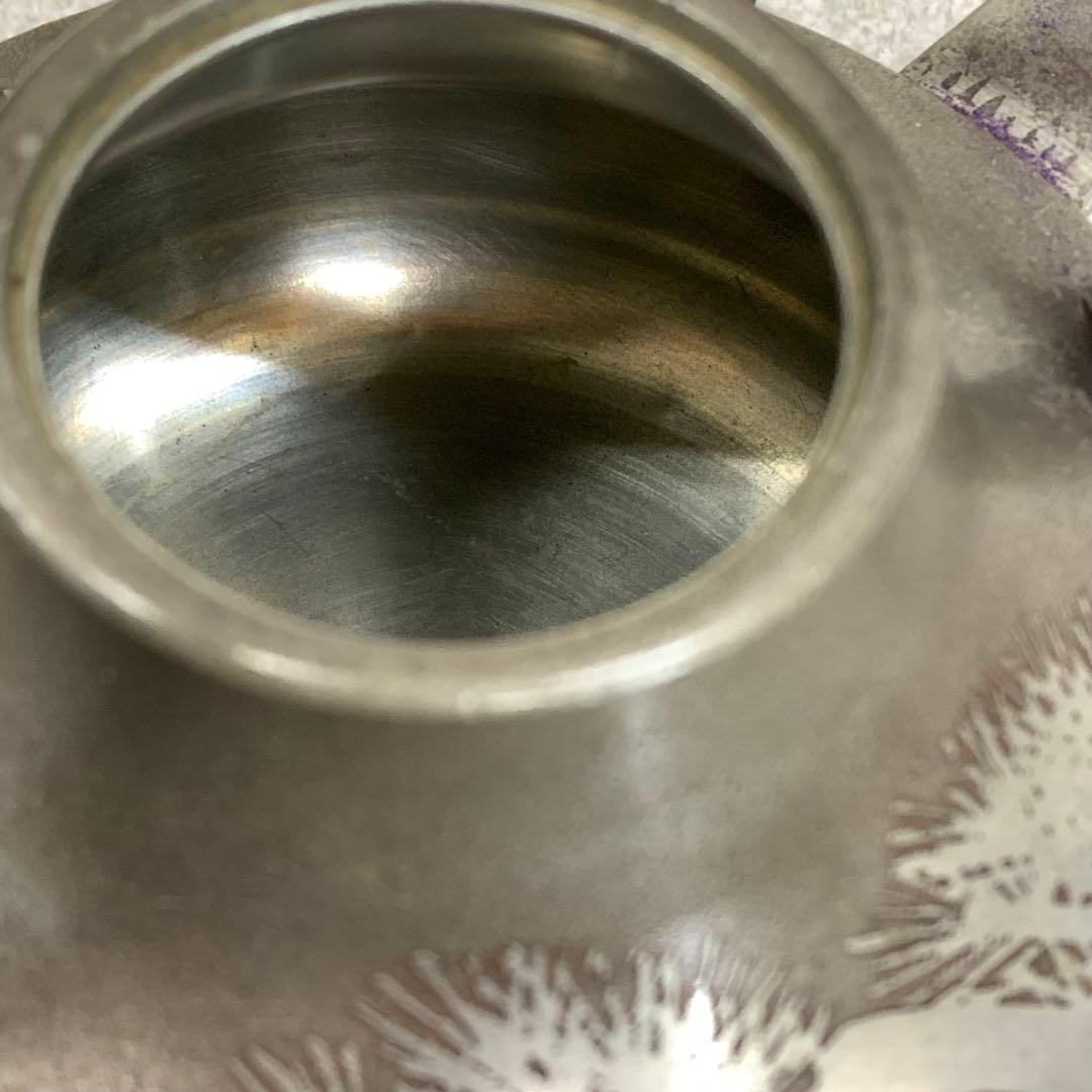 銚子 間村自造 秋月屋 松竹梅 木箱 錫製 酒器 水注 煎茶 徳利 賀正