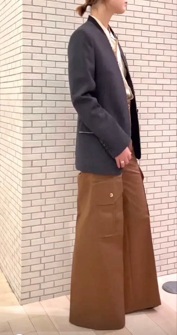 今期25冬新作未使用タグ付きDESPRESデプレノーカラージャケット