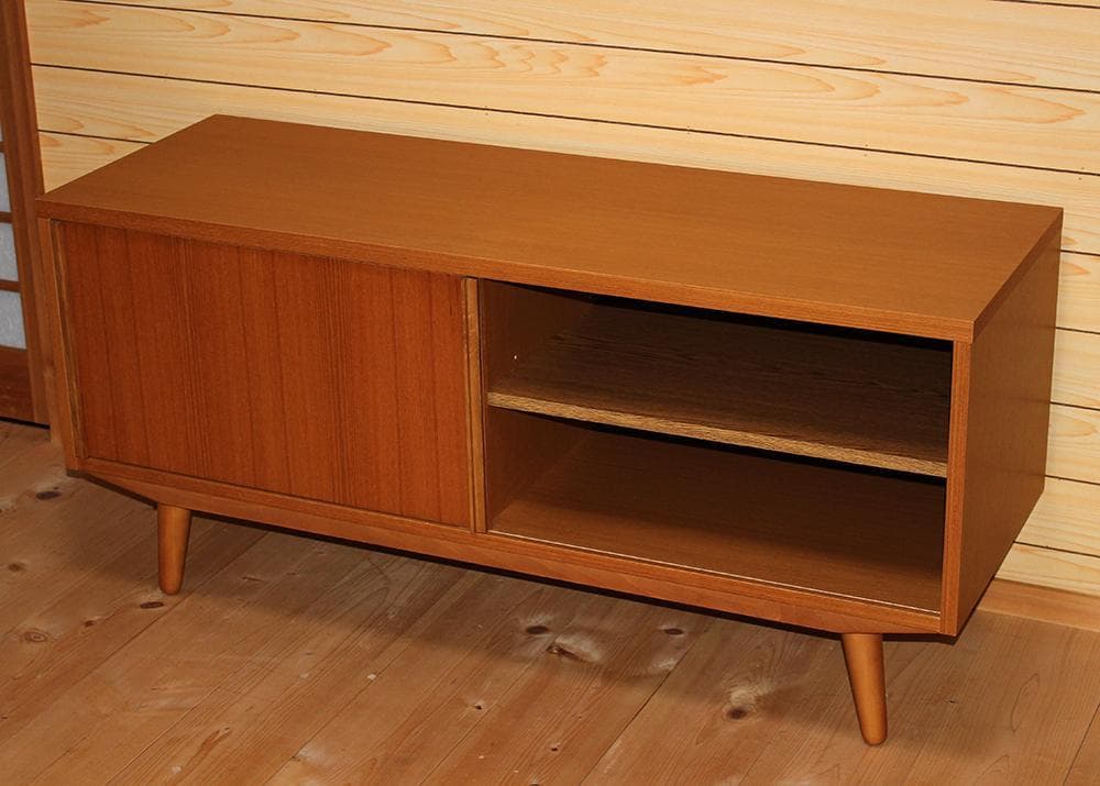 UNICO ウニコ TVボードローテーブル/ブラウン