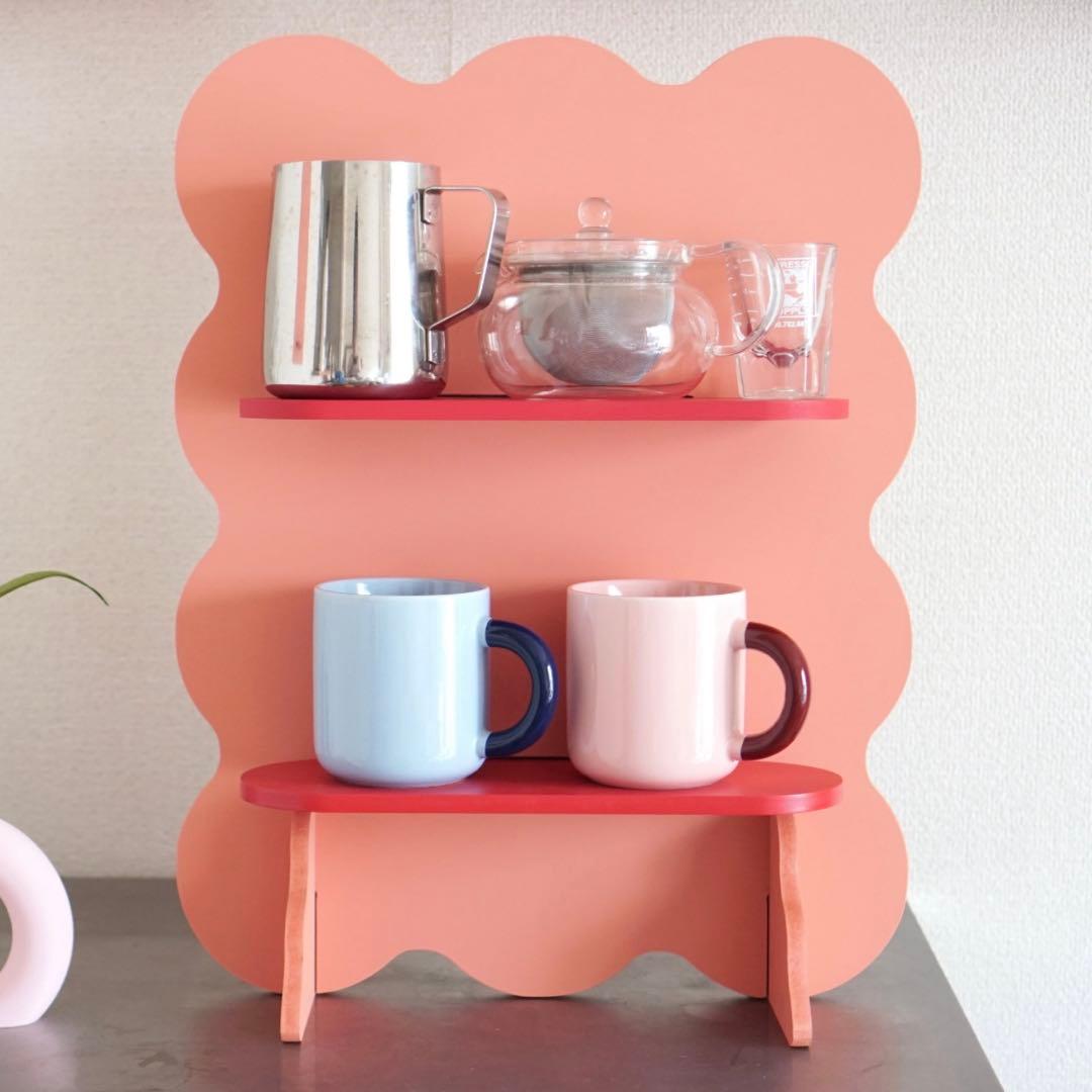 COMOCO STAND\"mokumoku\" orang×pink