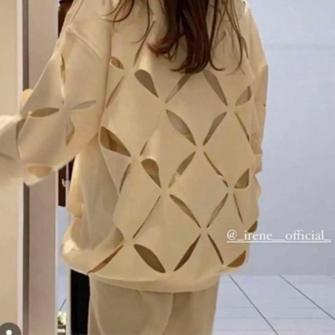 HERENCIAダイアモンドスリットニット