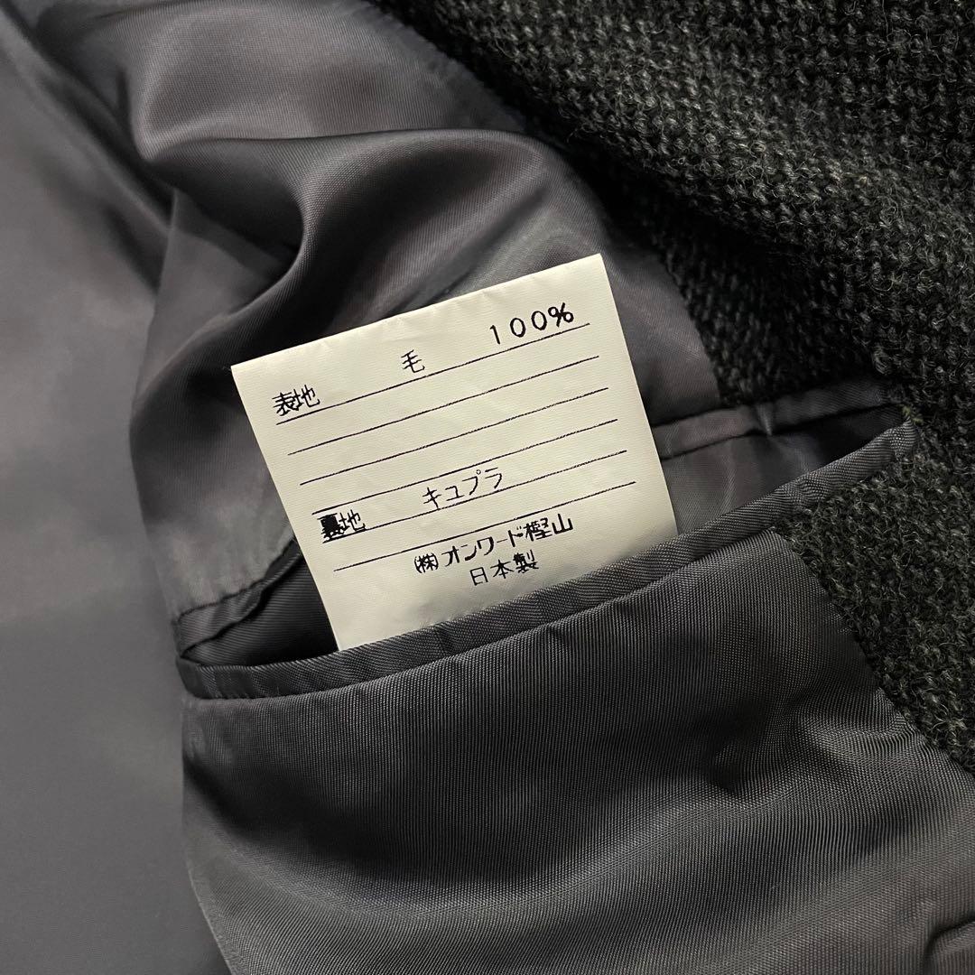 Ralph Lauren　Single Raglan Tweed Coat