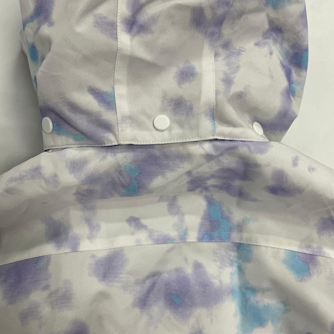 ARBN 白×水色 スキーウェア 上下セット AB43WW1522J