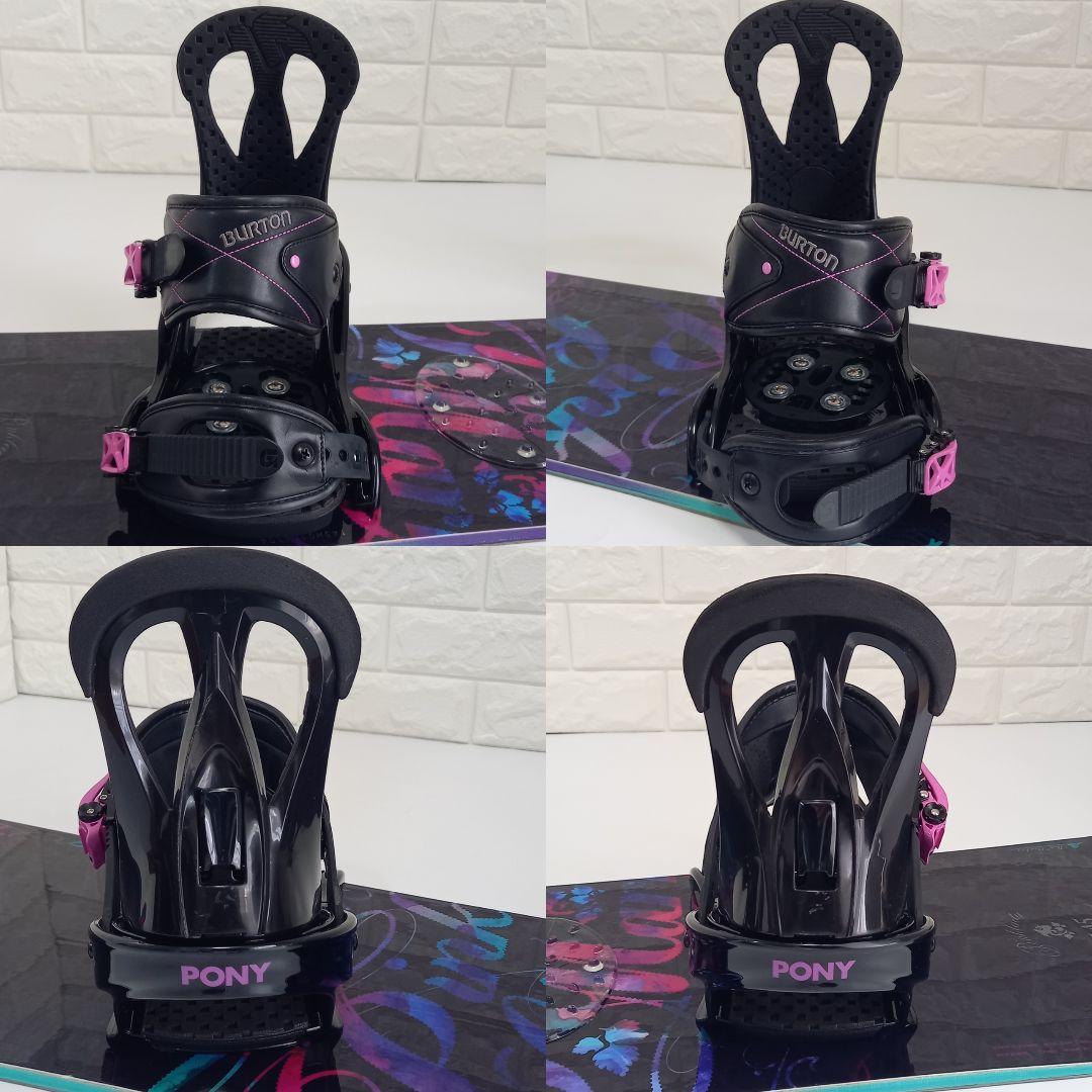極美品 2点セット スノーボード キスマーク ピンクレディ バートン PONY