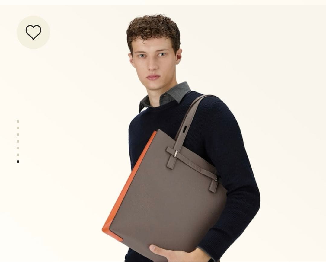 【マニー】FURLA MAN GIOVE トートバッグ L