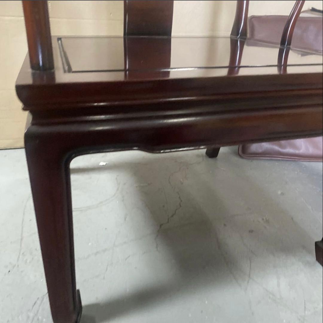 唐木家具 ダイニングチェア アームチェア 高級 花梨材 無垢 中国美術 アジアン