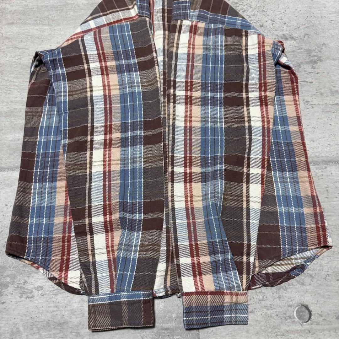 70s USA製 FIVE BROTHER ネルシャツ 西海岸 アメカジ サーフ