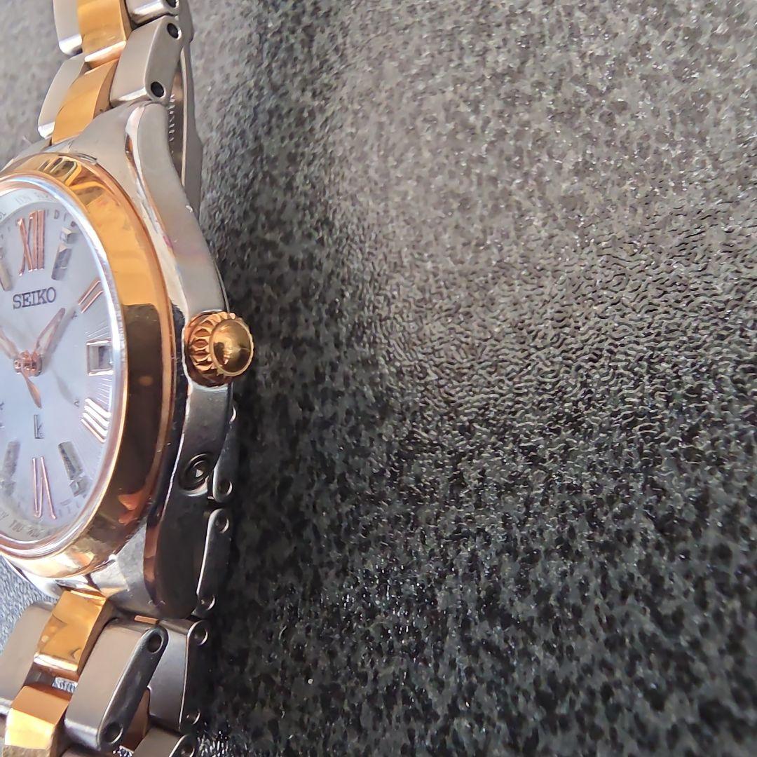 ももはな　SEIKO/LUKIA腕時計 1Pダイヤ 1B35-0AA0