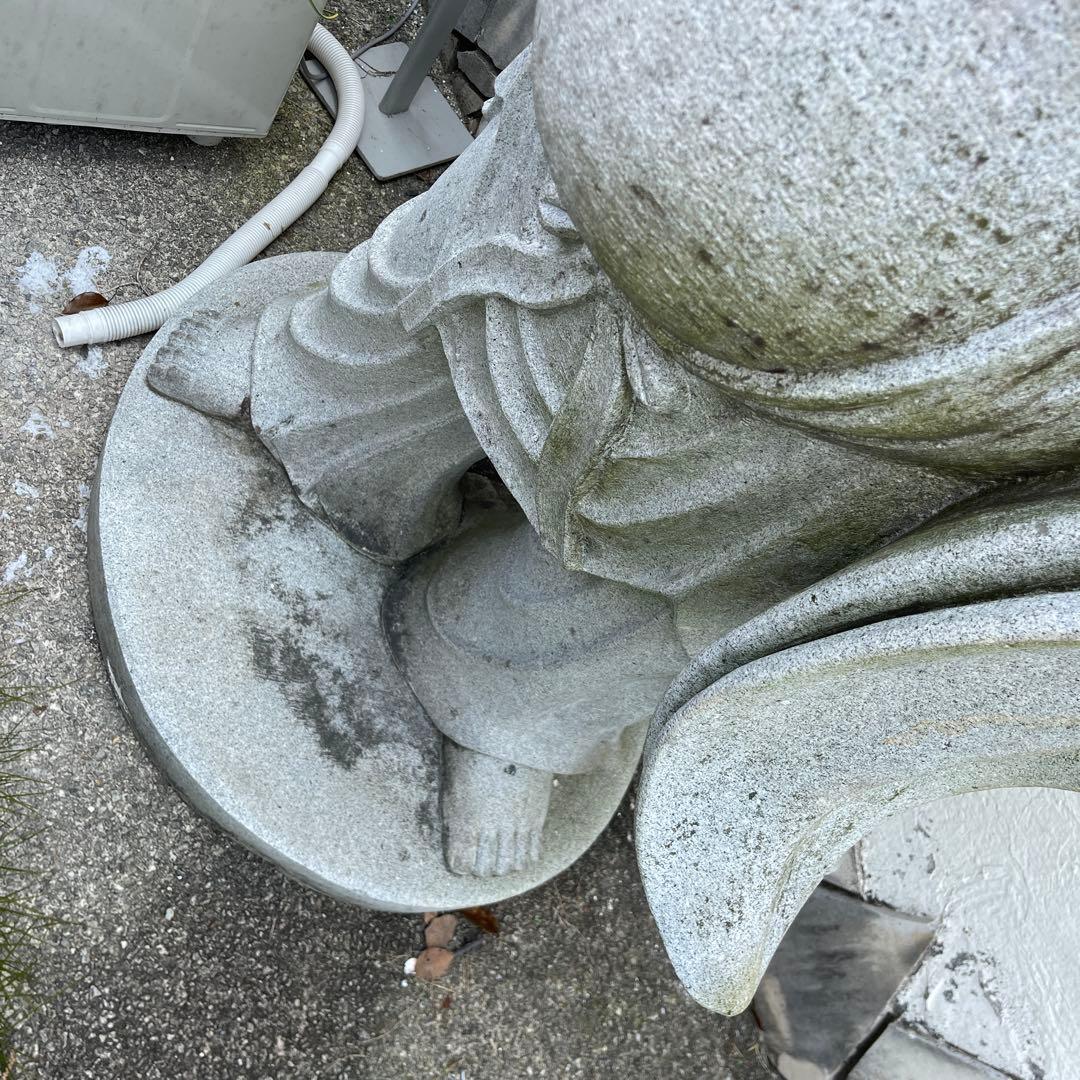 【関西圏配送可】七福神　布袋尊　石像 600kg〜850kg