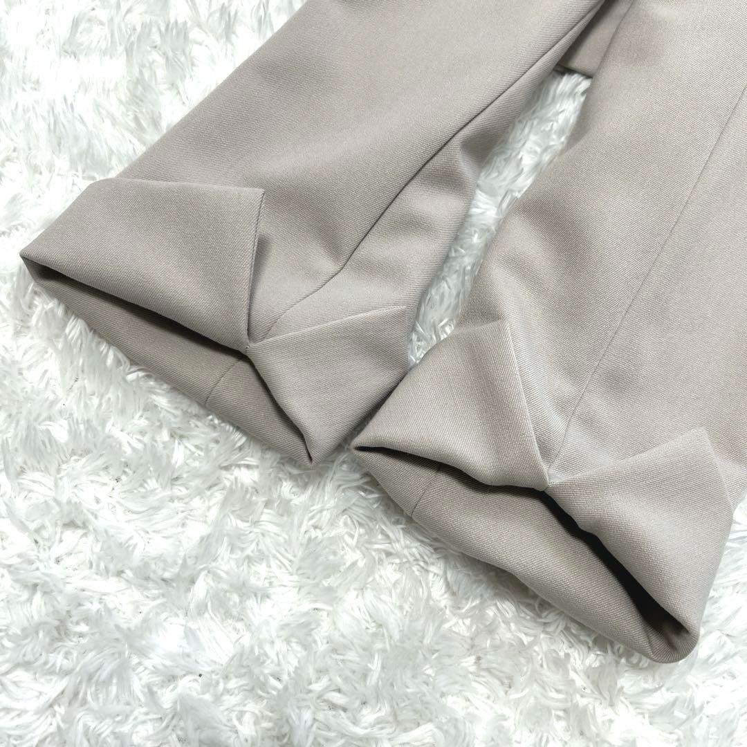 Purelast × グリーンレーベル　パンツスーツ　ノーカラー　L