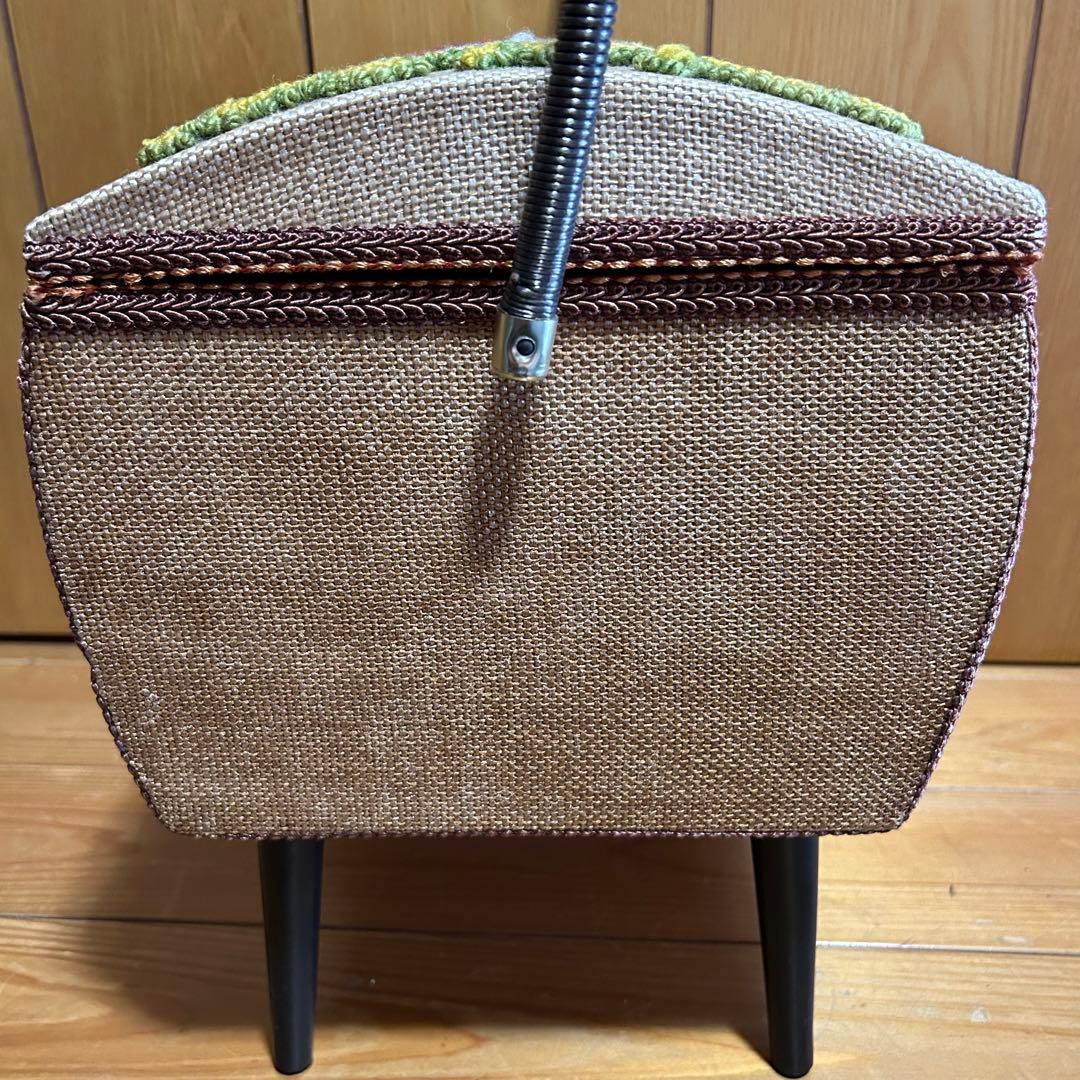 昭和レトロ　アンティーク裁縫箱　小物入れにも