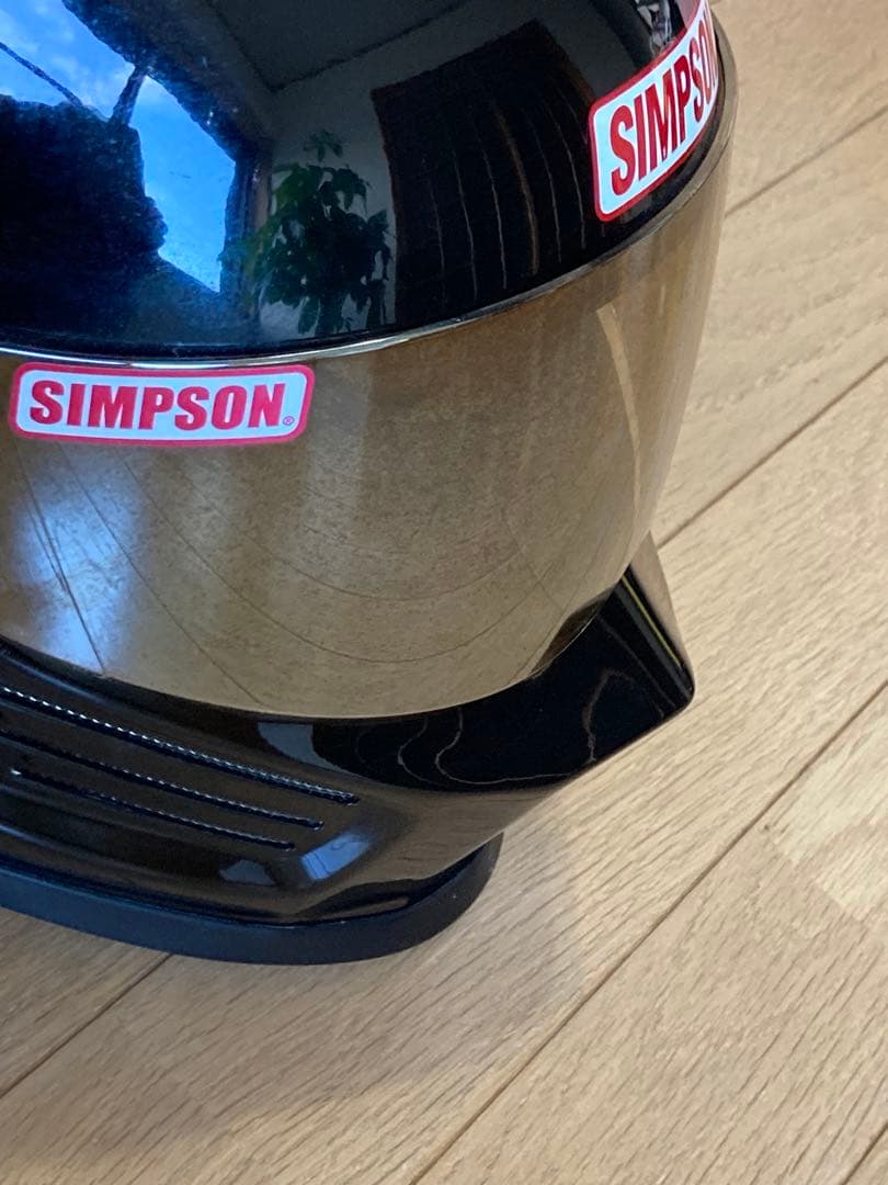 SIMPSON BANDIT Pro ブラック フルフェイスヘルメットLサイズ