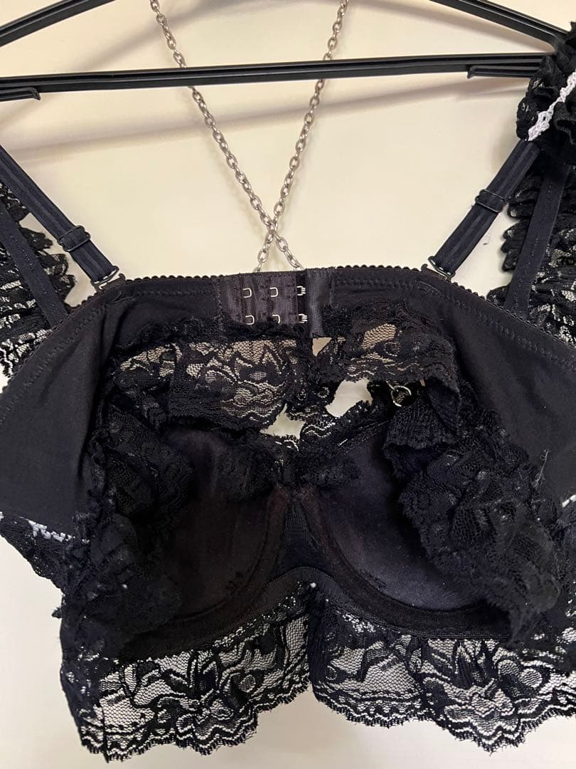 合馬1: 1点物 h.naoto h.jelly チェーンレースブラトップ