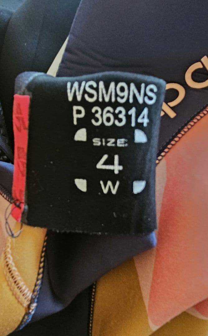 Rip Curl フルスーツ セミドライ 3/2mm サイズ4W レディース