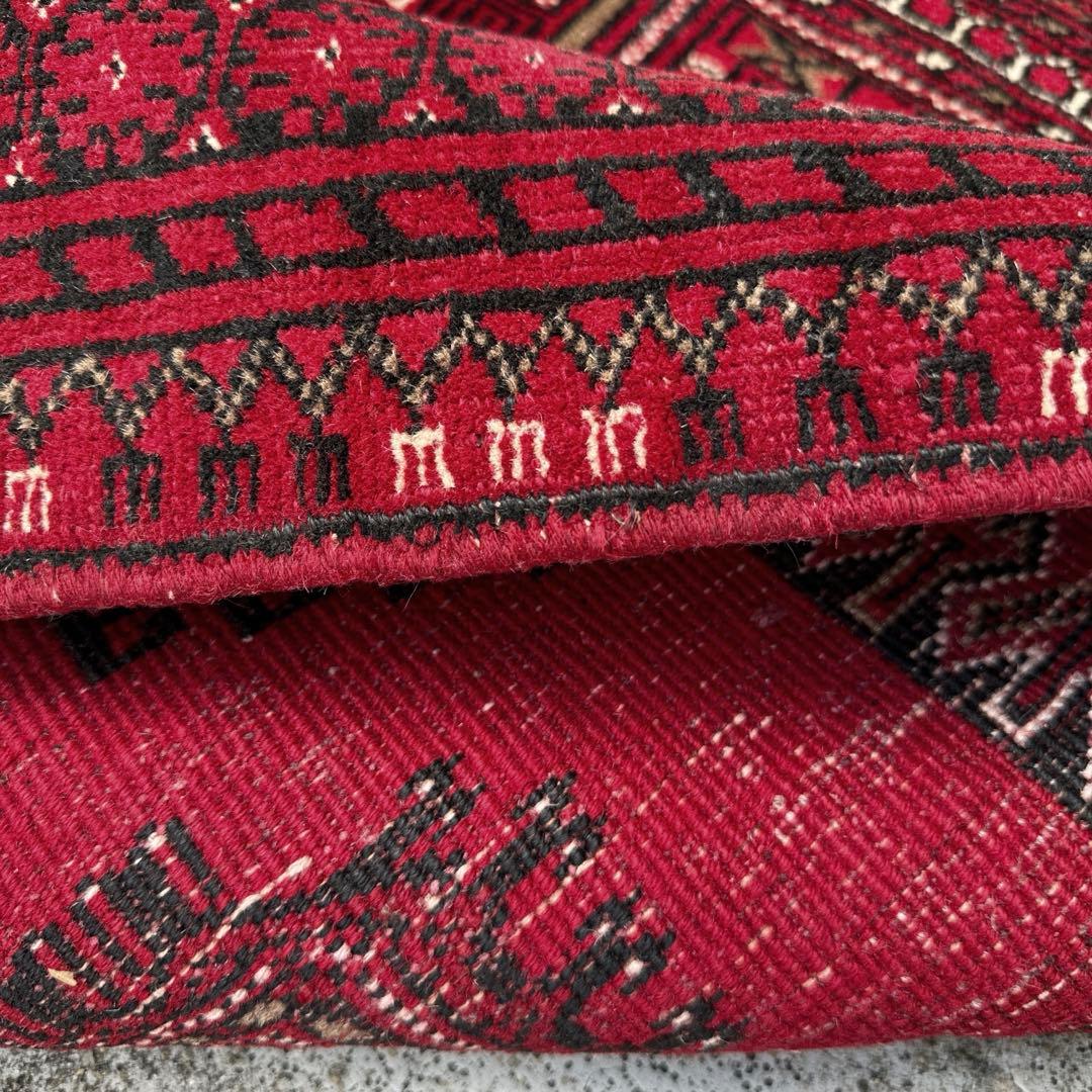 トライバルラグ手織り絨毯ヴィンテージ ラグ