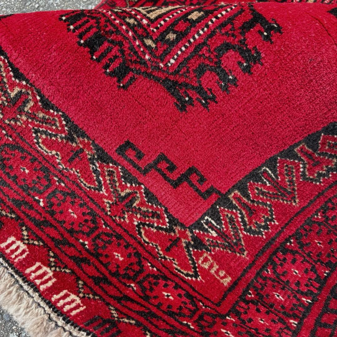 トライバルラグ手織り絨毯ヴィンテージ ラグ