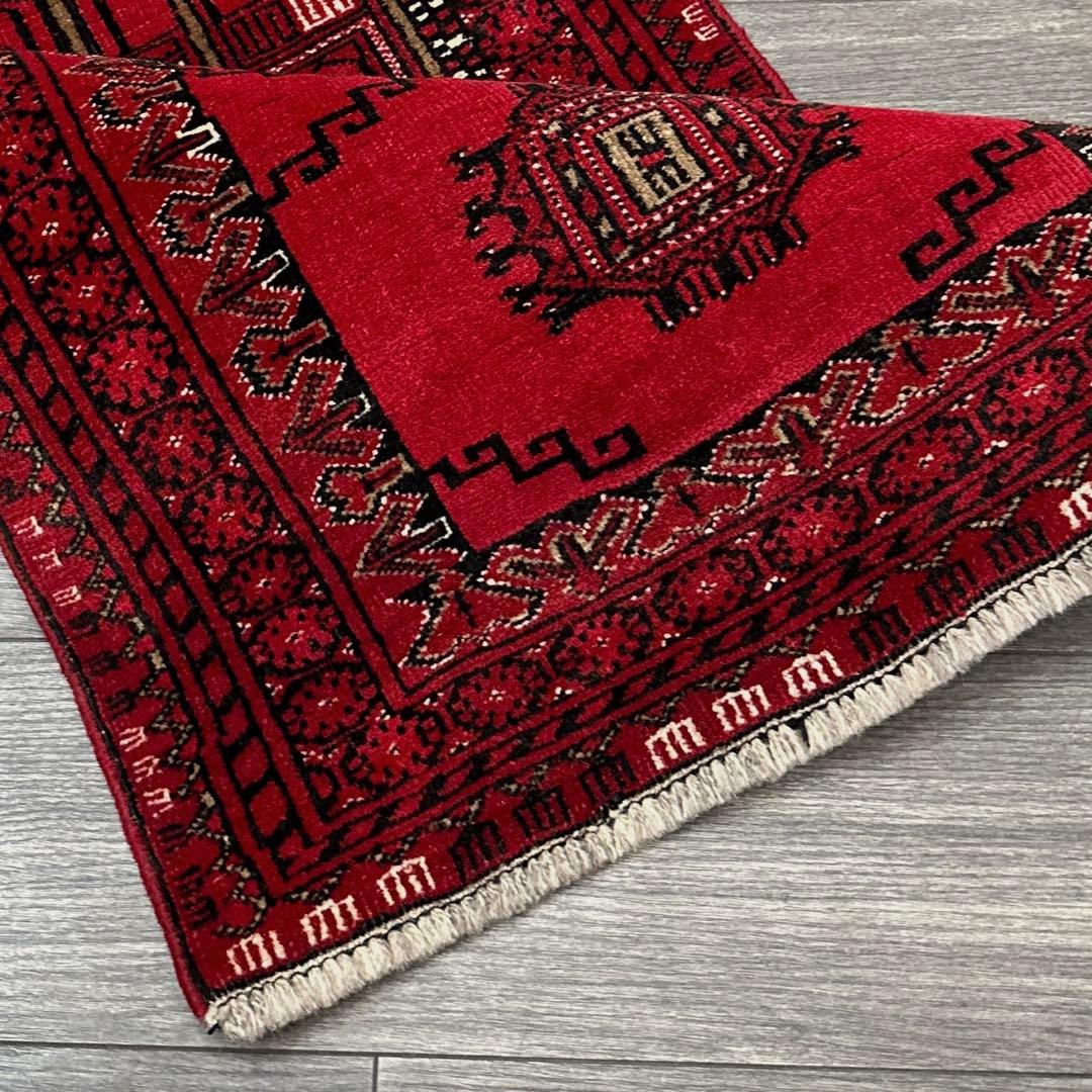 トライバルラグ手織り絨毯ヴィンテージ ラグ