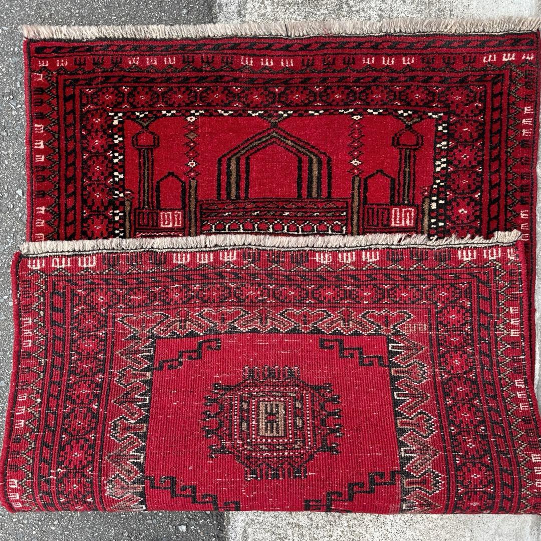 トライバルラグ手織り絨毯ヴィンテージ ラグ