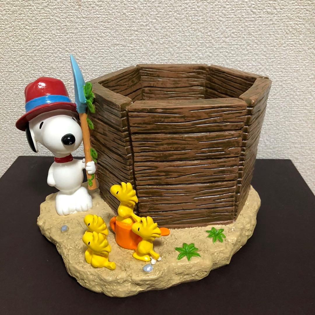 スヌーピー　陶器製　プランター　KATO KOGEI