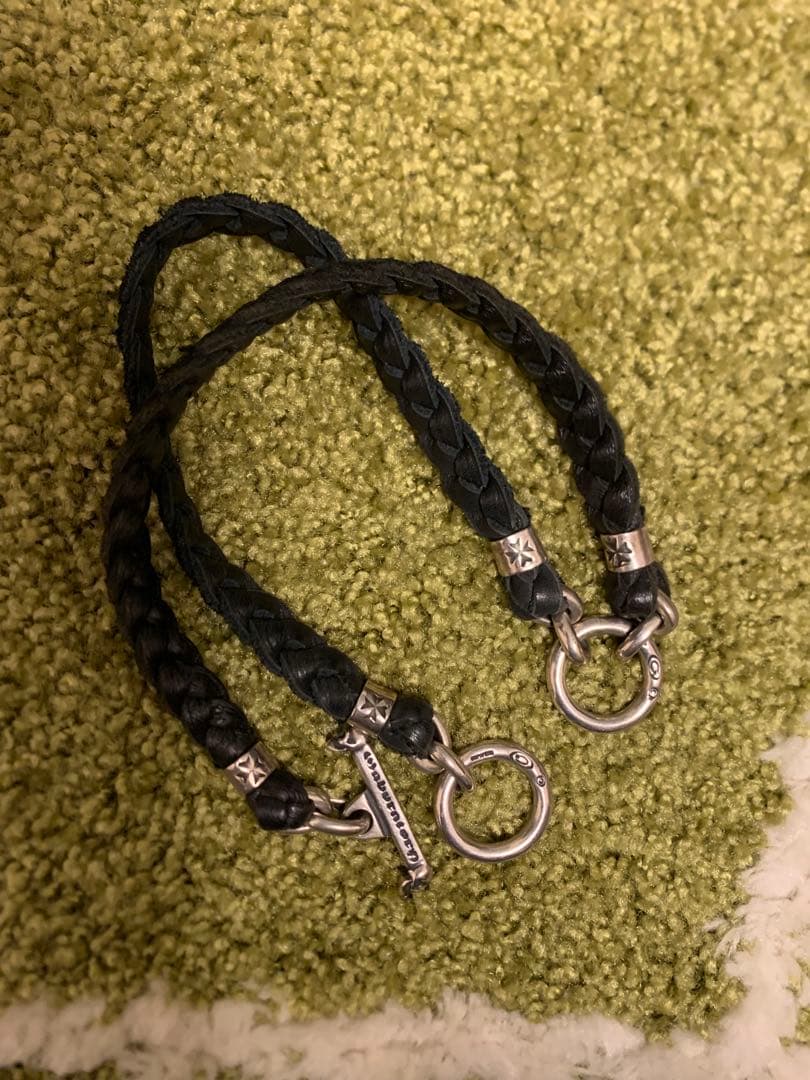 Gaboratory ガボラトリー レザーネックレス 20リング Tバー 正規品