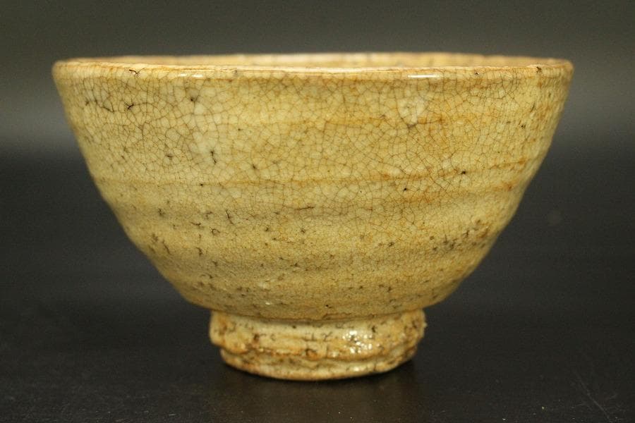 茶道具 萩茶碗 共箱(ZE486)