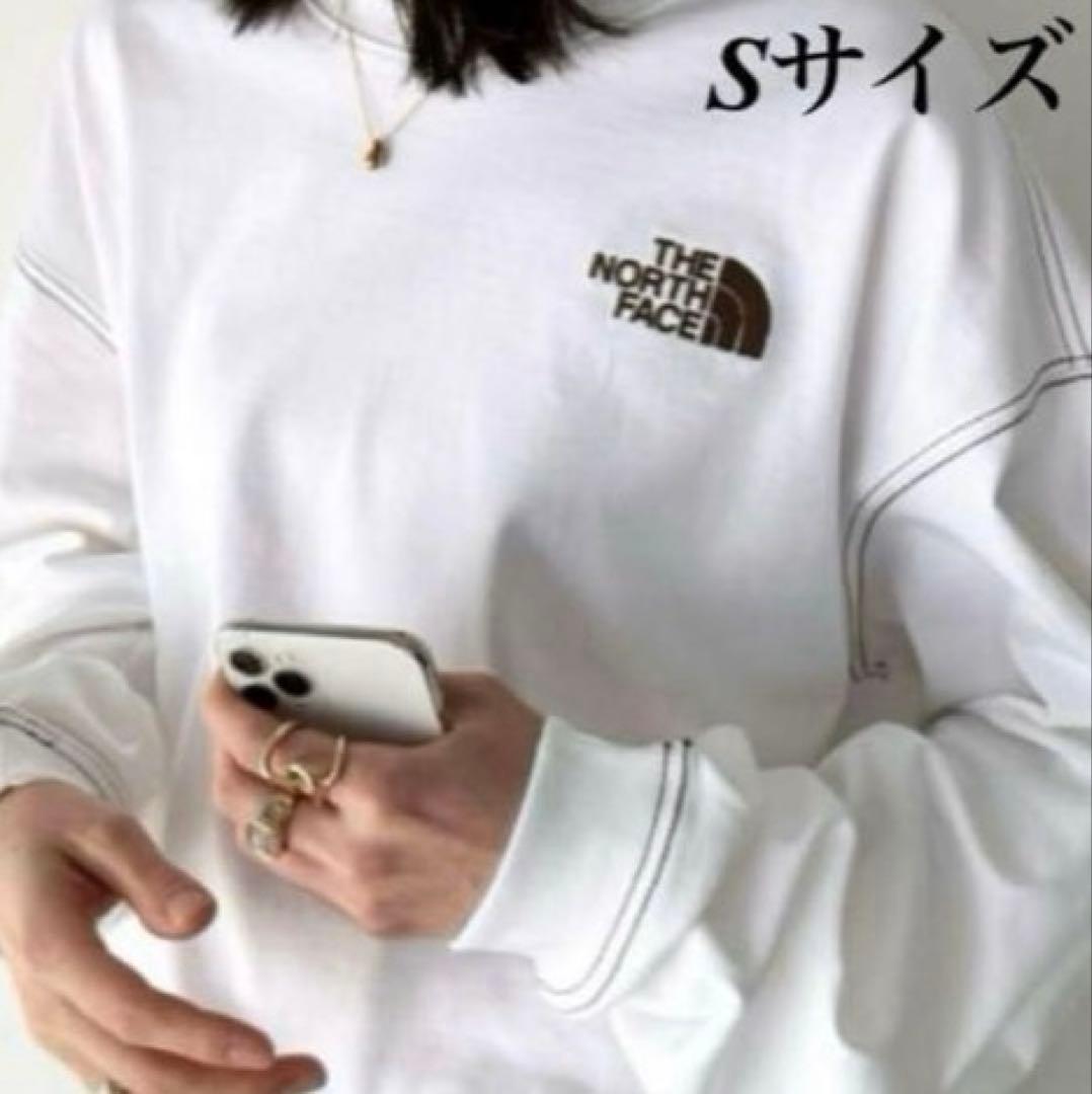 新品未使用　韓国正規 ノースフェイス　ESSENTIAL TEE ホワイト　S