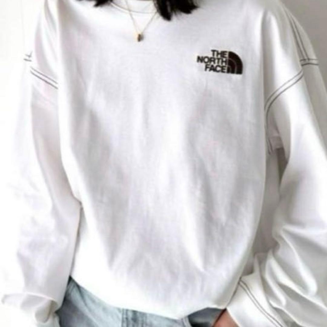 新品未使用　韓国正規 ノースフェイス　ESSENTIAL TEE ホワイト　S