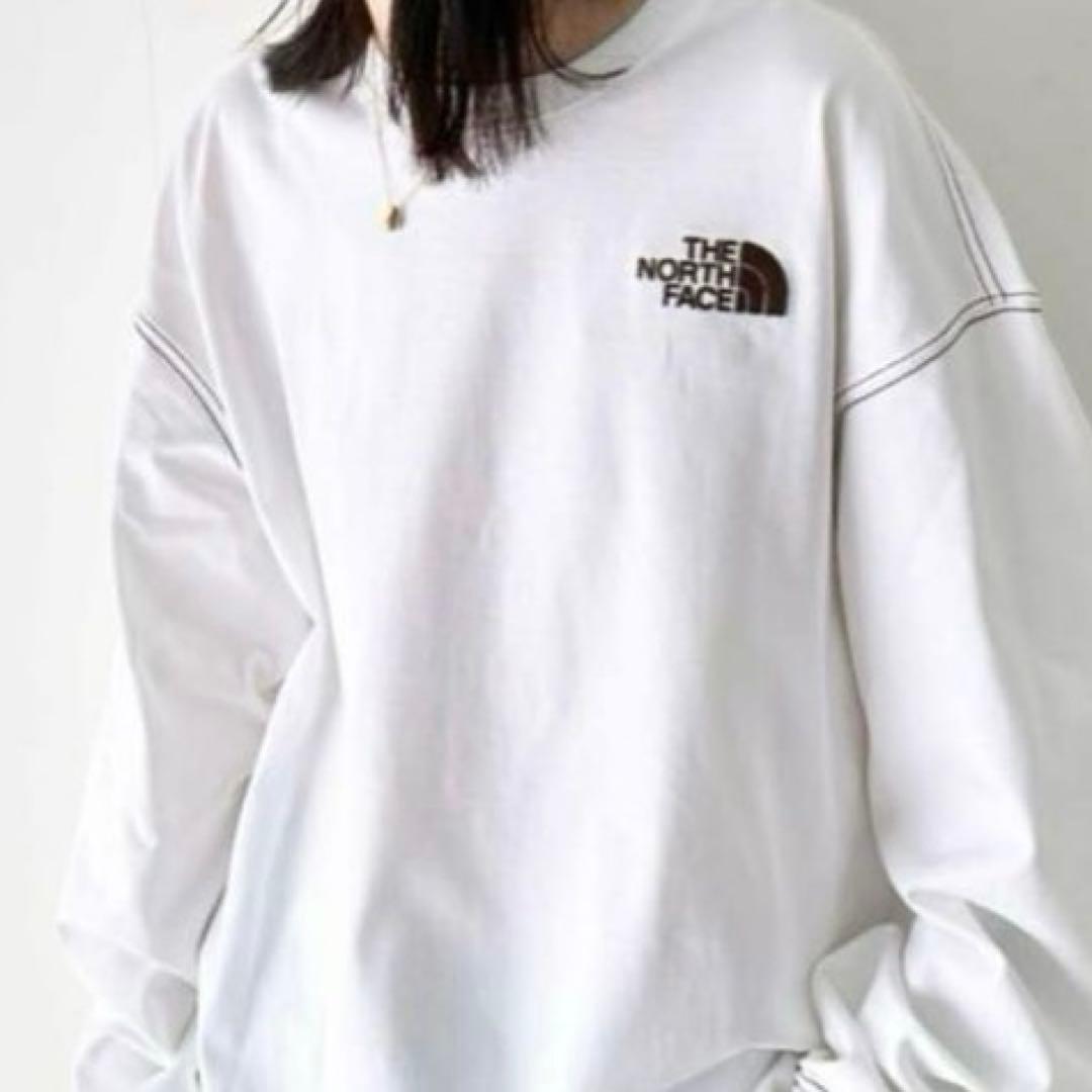 新品未使用　韓国正規 ノースフェイス　ESSENTIAL TEE ホワイト　S