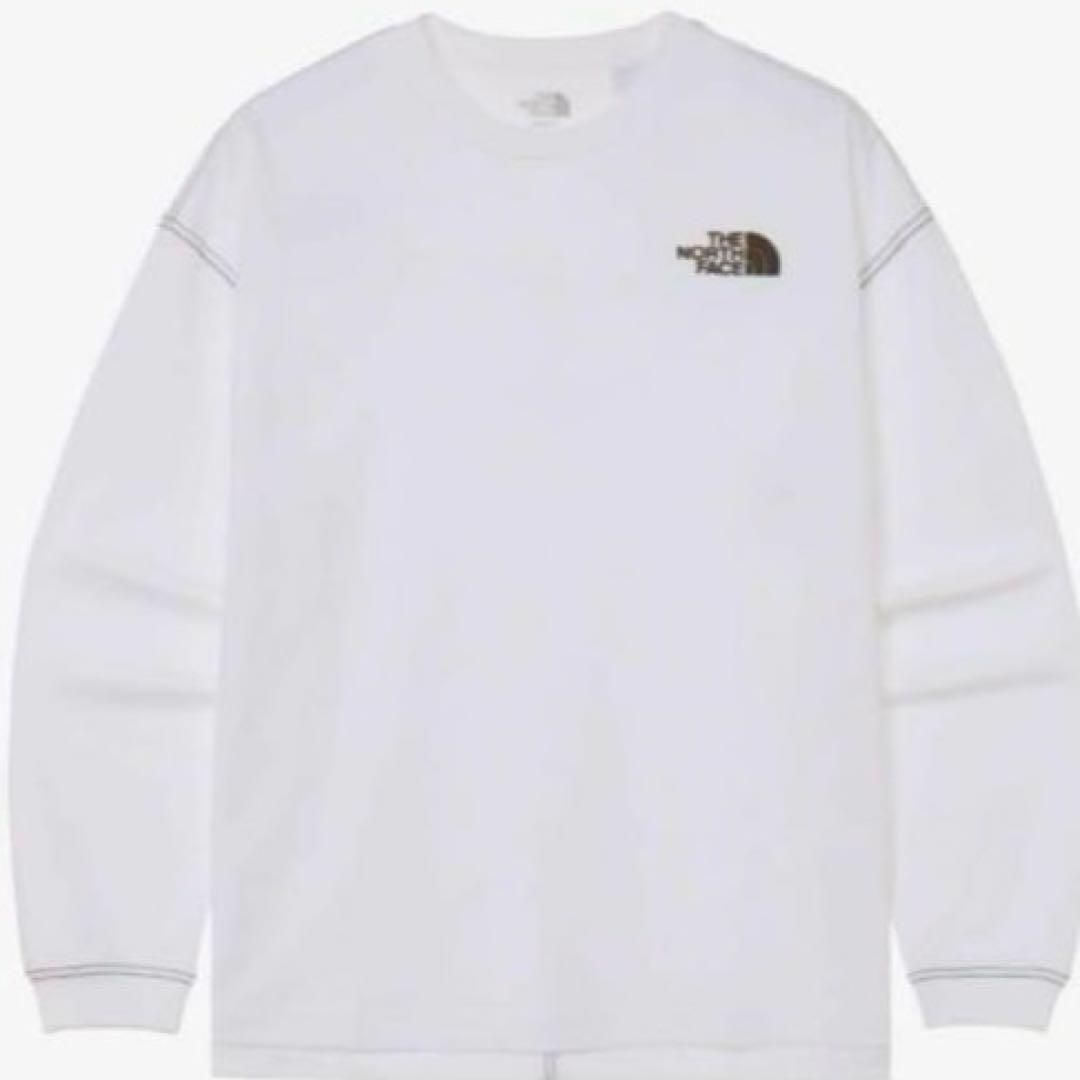 新品未使用　韓国正規 ノースフェイス　ESSENTIAL TEE ホワイト　S
