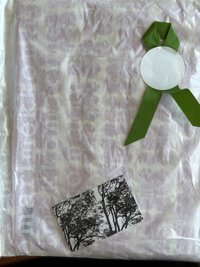 マリメッコ　ROOPERTTI エプロン ピンク